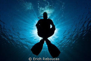The Zen diver by Erich Reboucas 